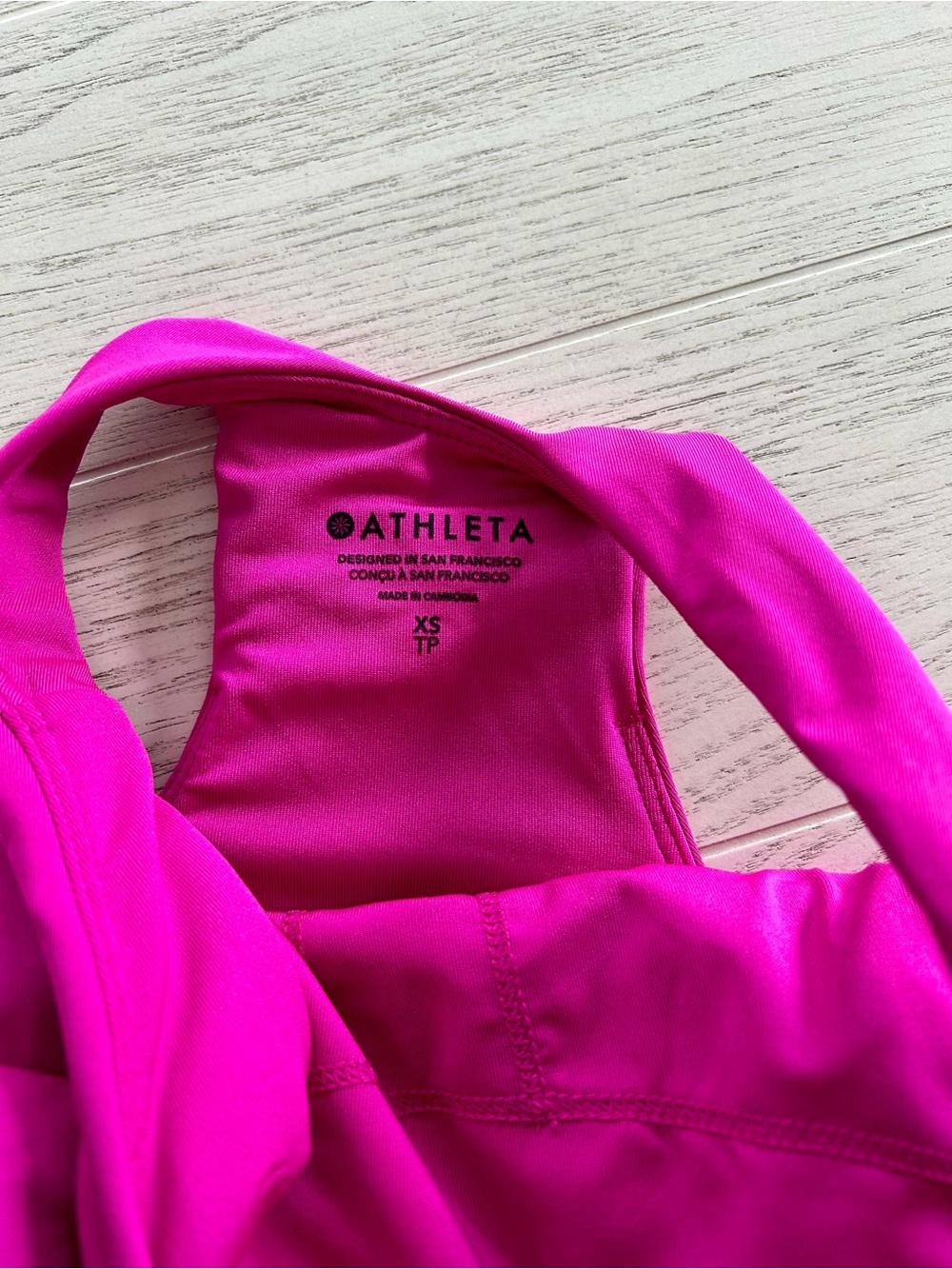 Athleta Conscious Crop Bikini Top D-DD - Picture 4 of 6